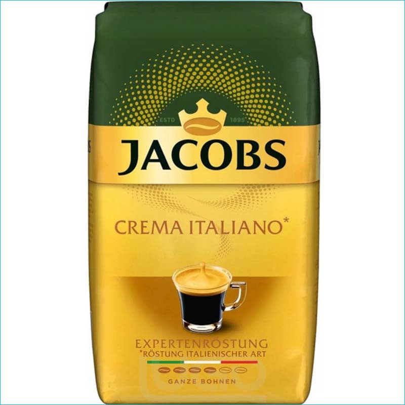 Jacobs ziarno 1kg. Crema Italiano