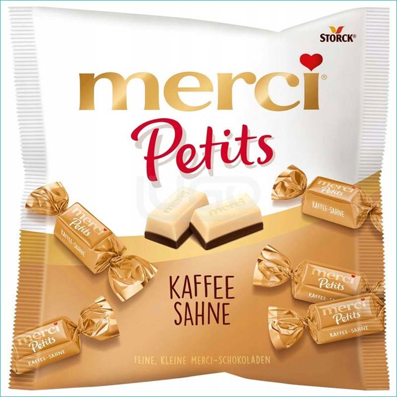 Merci 125g. Petits Crunch Collection