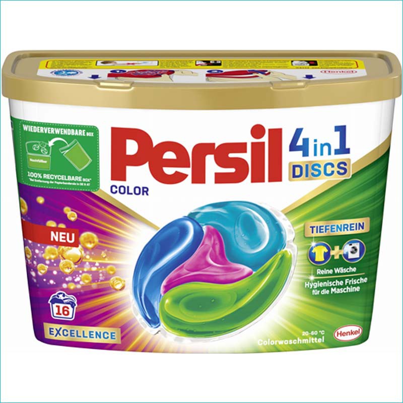 Persil caps disc 4in1 16szt. Color
