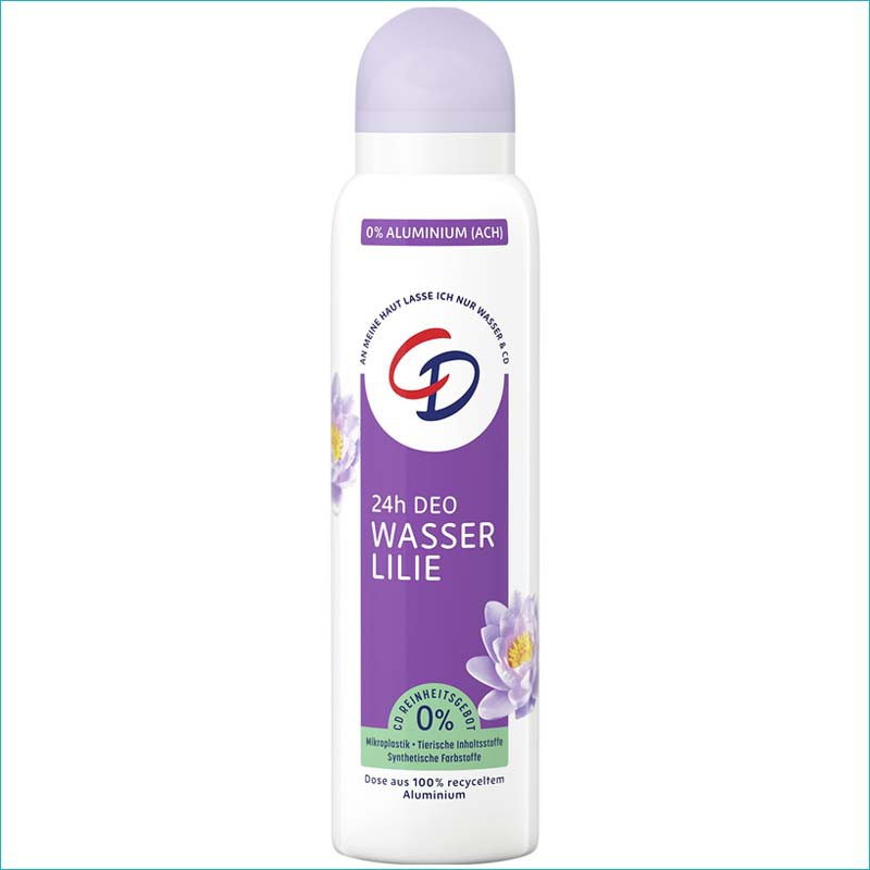 CD dezodorant 150ml. Wasserlilie