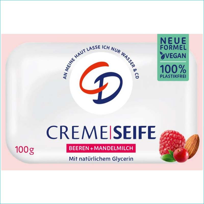 CD mydło 100g. Beeren+Mandelmilch