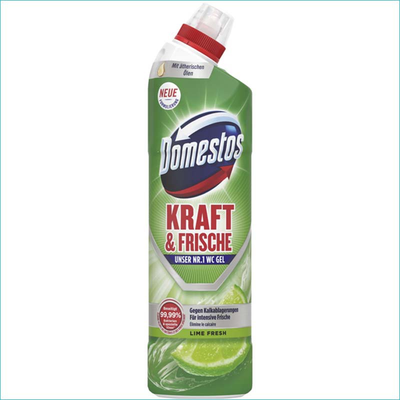 Domestos żel do WC 750ml. Lime Fresh