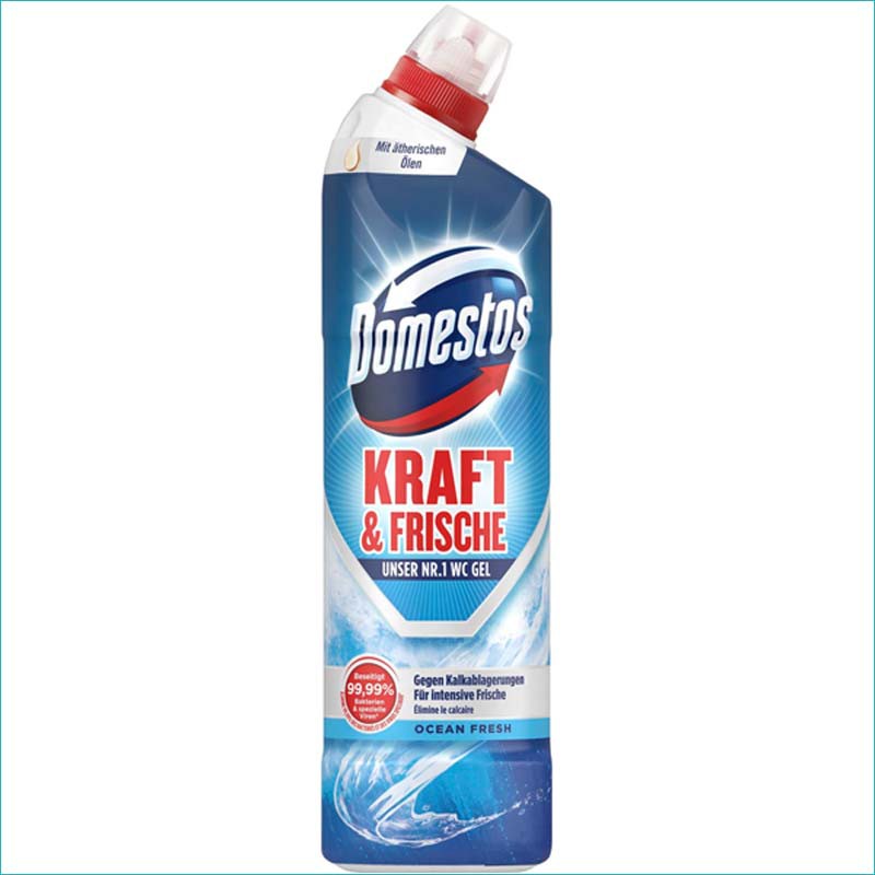 Domestos żel do WC 750ml. Ocean Fresh