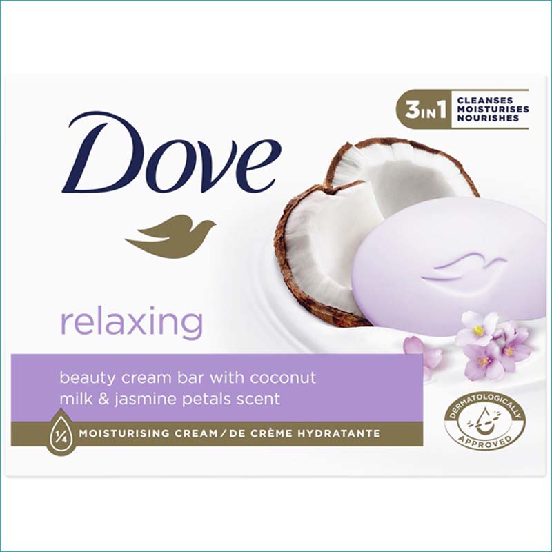 Dove mydło 100g. Relaxing Coconut