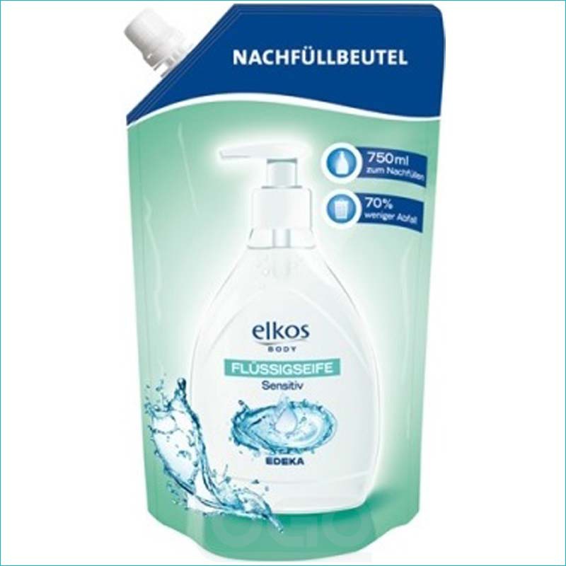 Elkos mydło w płynie zapas 750ml. Sensitive