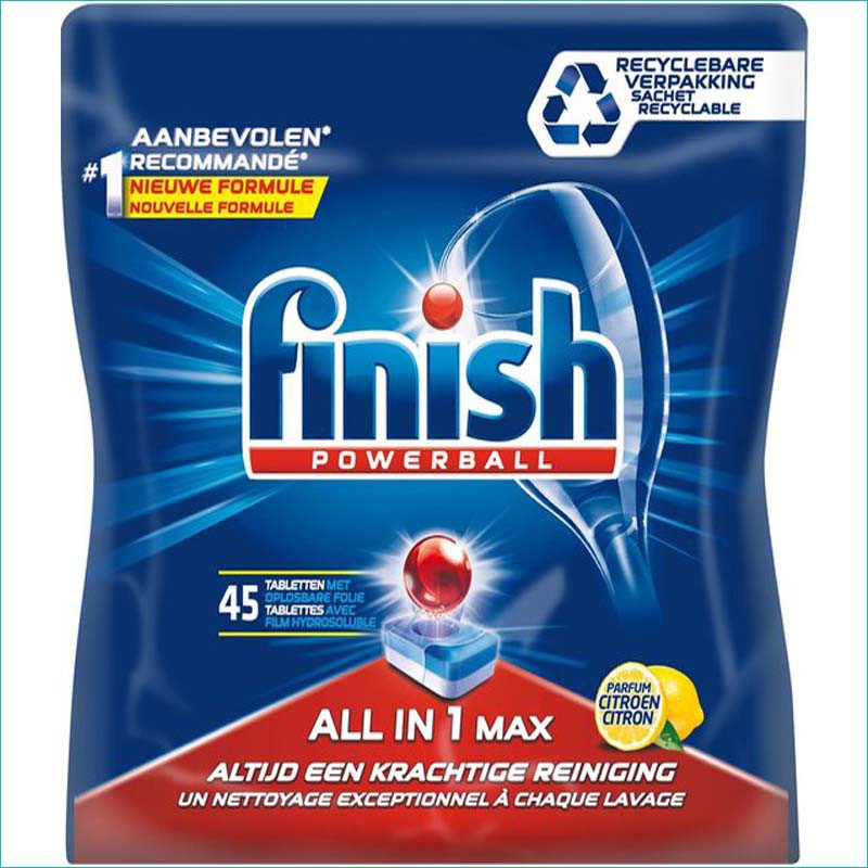 Finish All in 1 tabletki do zmywarki 45szt. Lemon