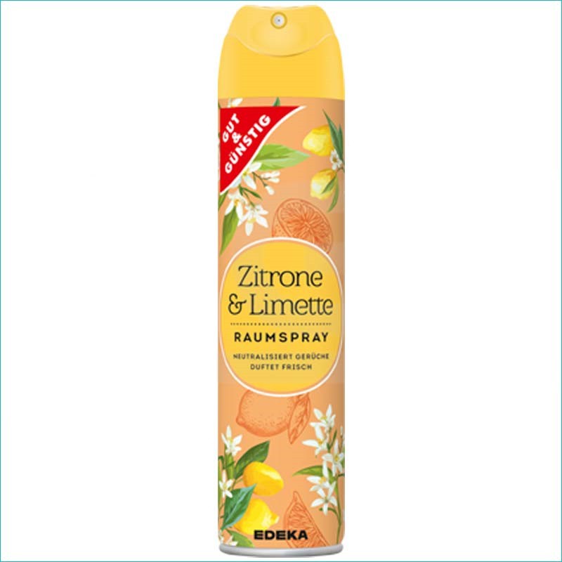 G&G odświeżacz spray 300ml. Zitrone Limette