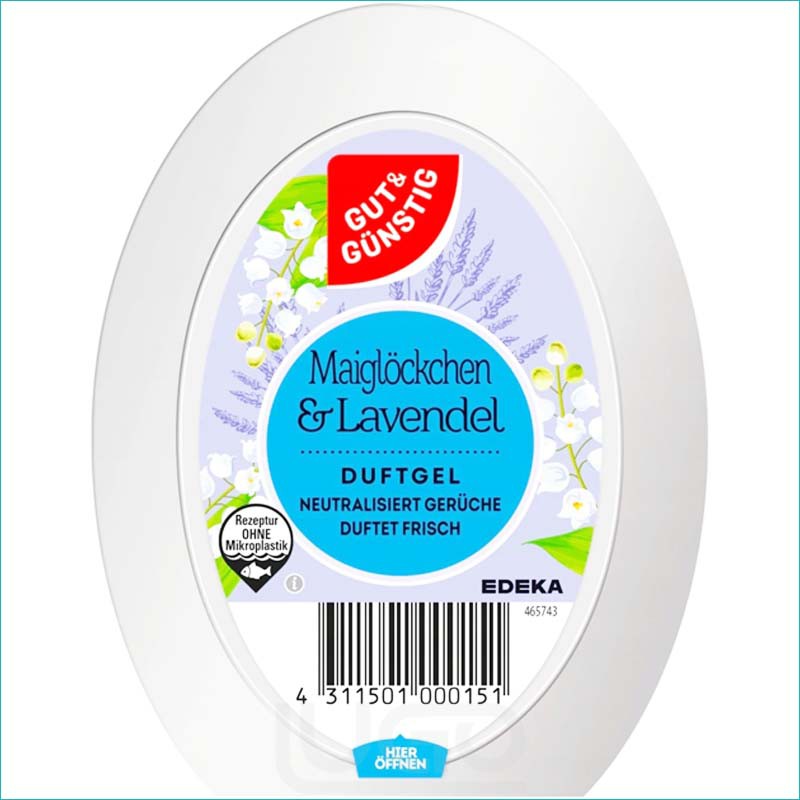 G&G odświeżacz powietrza żel 150g. Lavendel