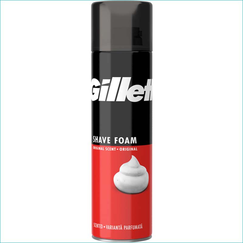 Gillette pianka do golenia 200ml. Original