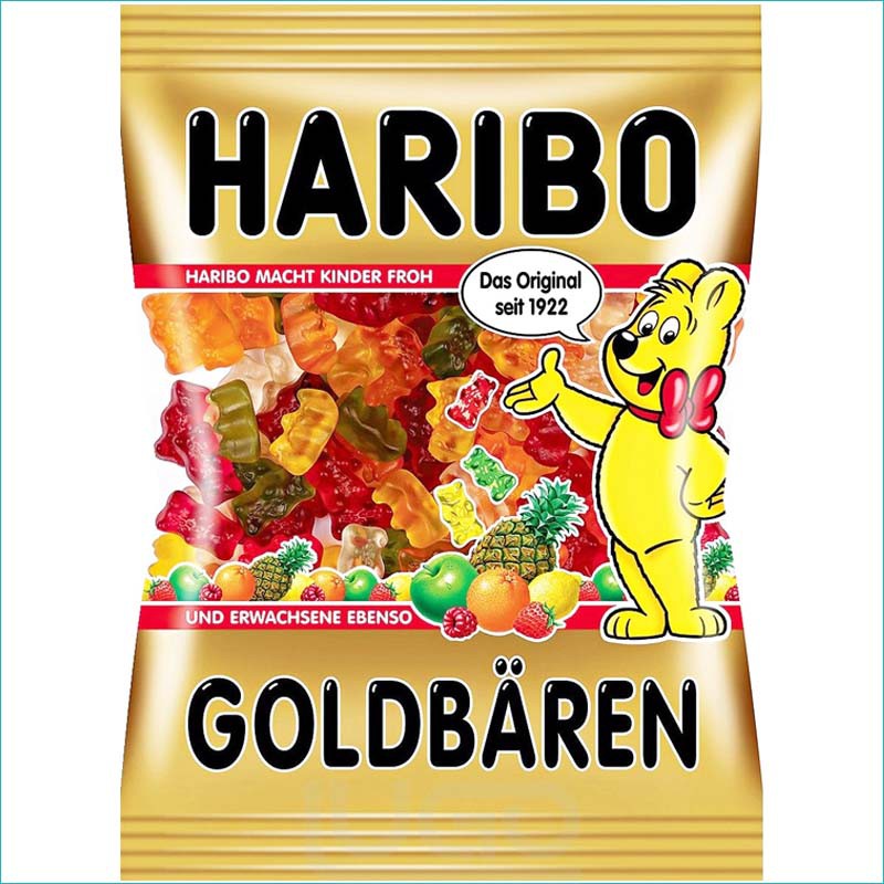 Haribo żelki 175g. Goldbaren Original