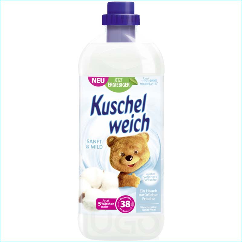 Kuschelweich płyn do płukania 1L. Sanf & Mild