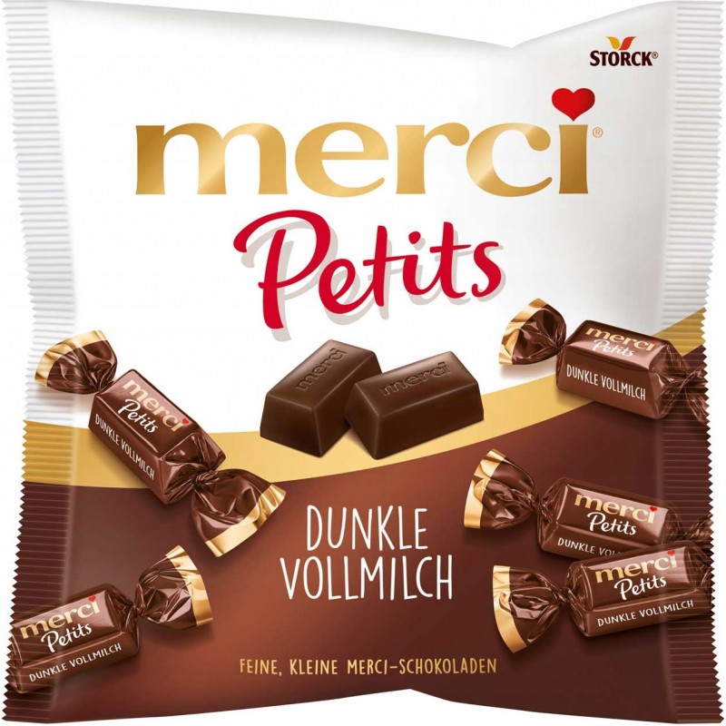 Merci 125g. Dunkle Vollmilch