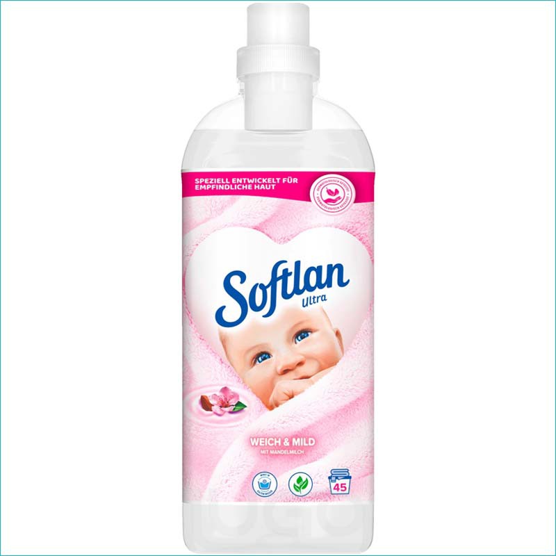 Softlan płyn do płukania 1L Weich & Mild