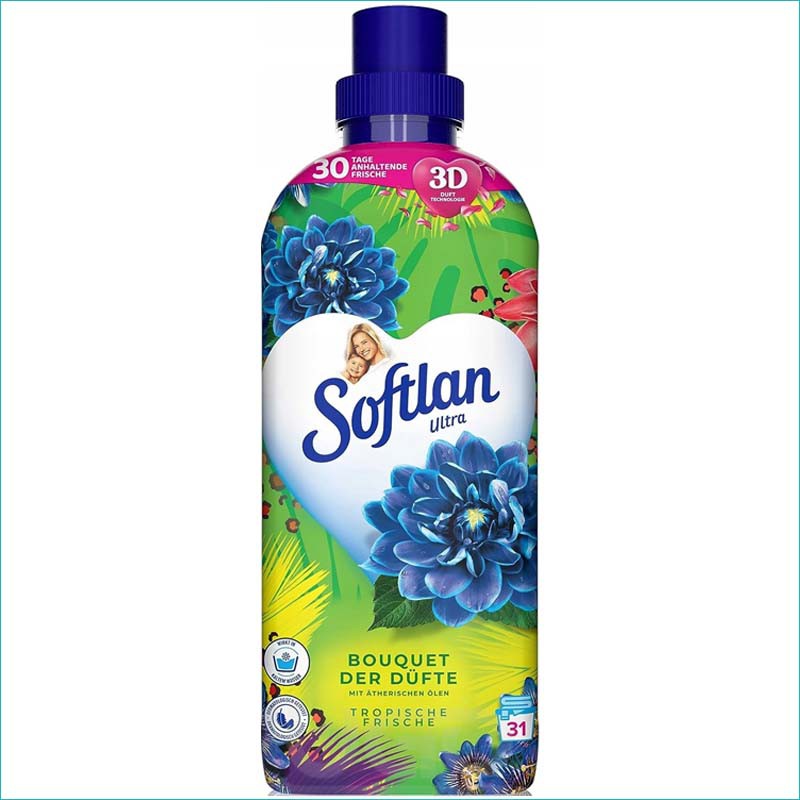 Softlan Aroma płyn do płukania 650ml. Tropische