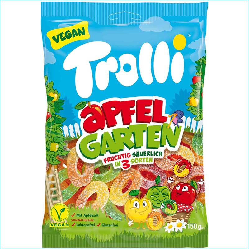 Trolli żelki 150g. Apfel Garten