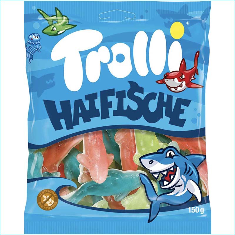 Trolli żelki 150g. Haifische