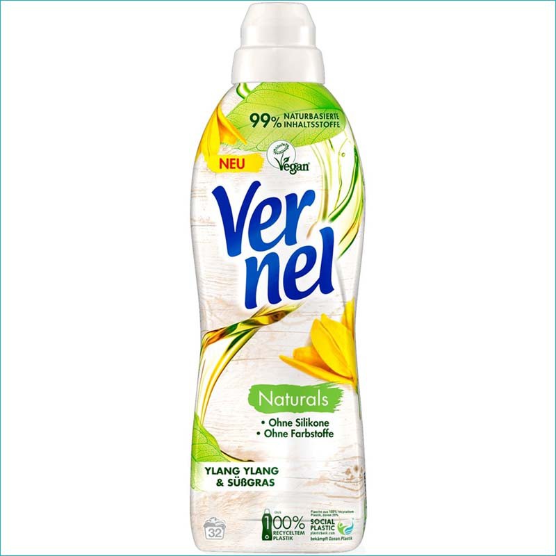 Vernel płyn do płukania 800ml. Ylang Ylang Vegan