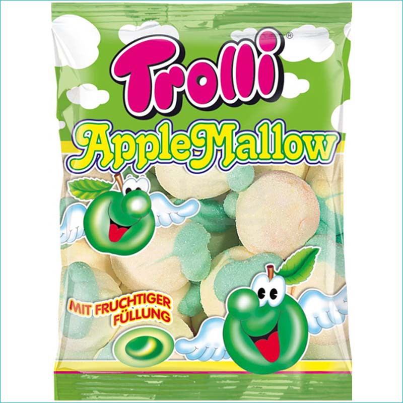 Trolli pianki 150g. Apple Mallow