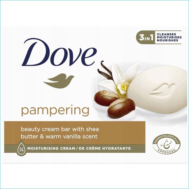 Dove mydło 90g. Pampering