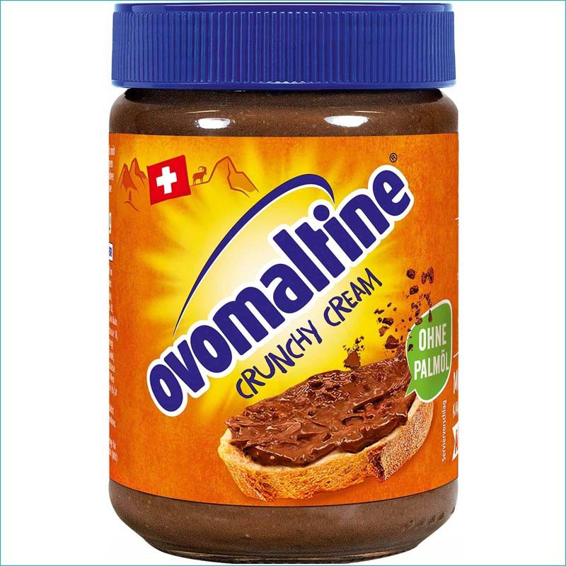 Ovomaltine chrupiący krem do smarowania 380g.