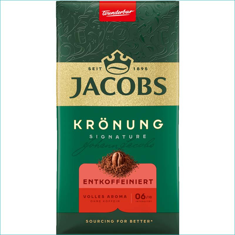 Jacobs mielona 500g. Entkoffeiniert