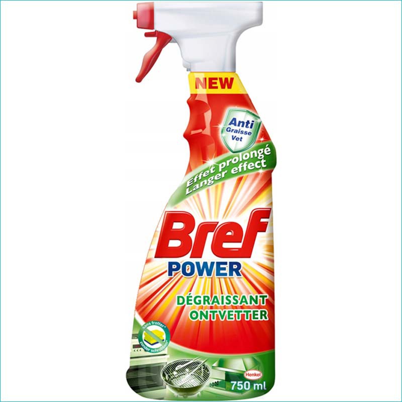 Bref odtłuszczacz spray 750ml. 