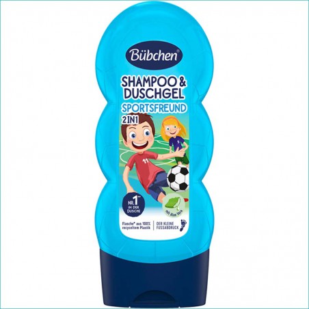 Bubchen szampon i żel dla dzieci 230ml. Sport