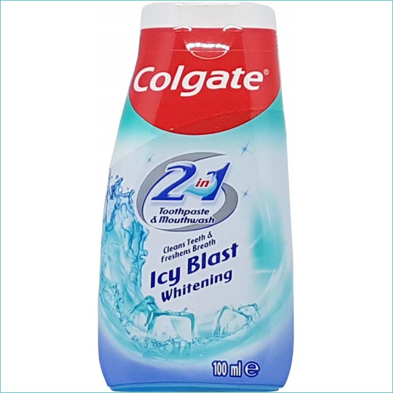 Colgate 2w1 pasta do zębów 100ml. Icy Blast