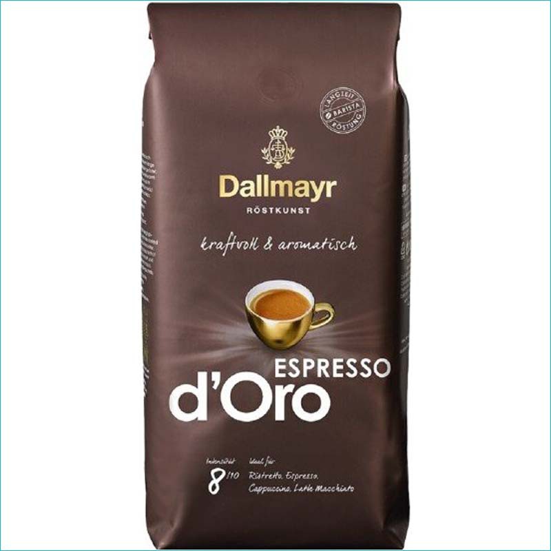 Dallmayr Crema D'Oro kawa ziarno 1kg. Espresso /8/