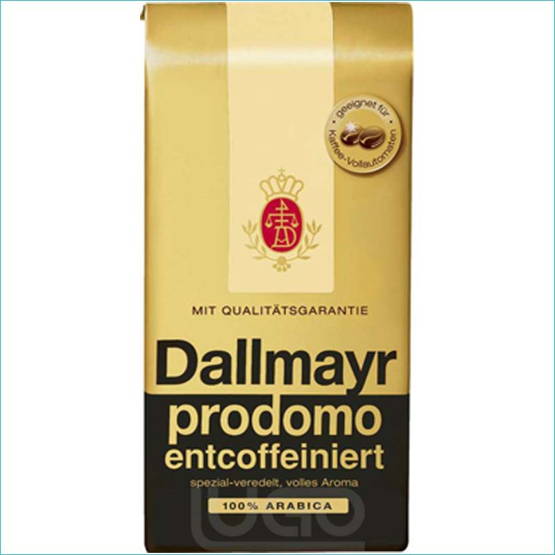 Dallmayr kawa ziarno 500g. Entcoffeiniert /12/