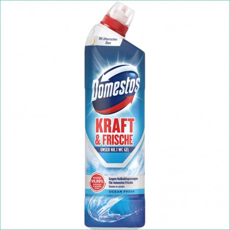 Domestos żel do WC 750ml. Ocean Fresh