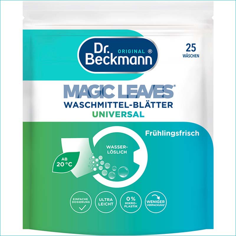 Dr. Beckmann detergent  do prania w listkach 25szt. Uniwersal