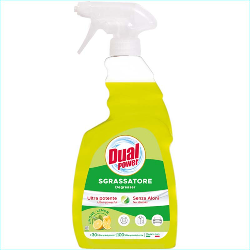 Dual odtłuszczacz spray 750ml. Lemon