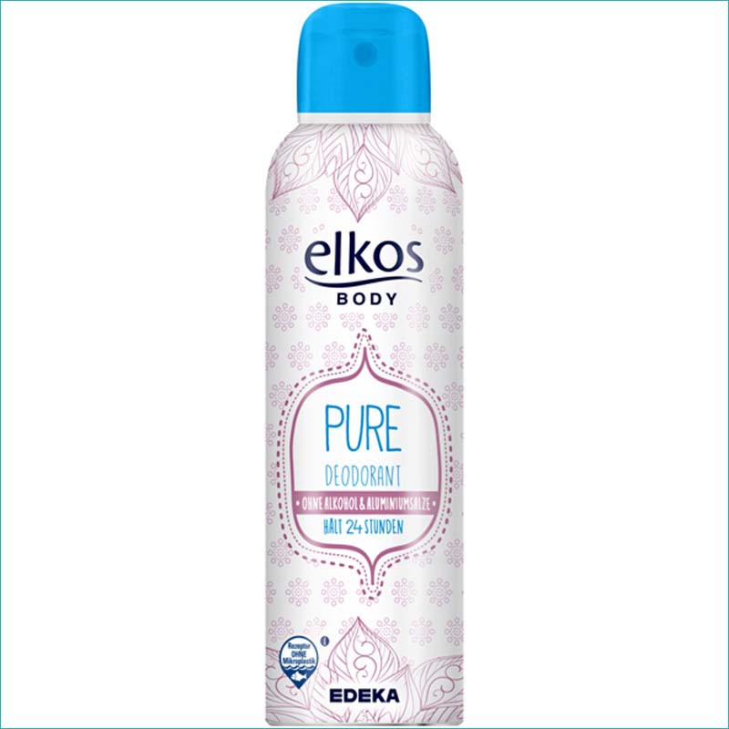 Elkos dezodorant 200ml. Pure