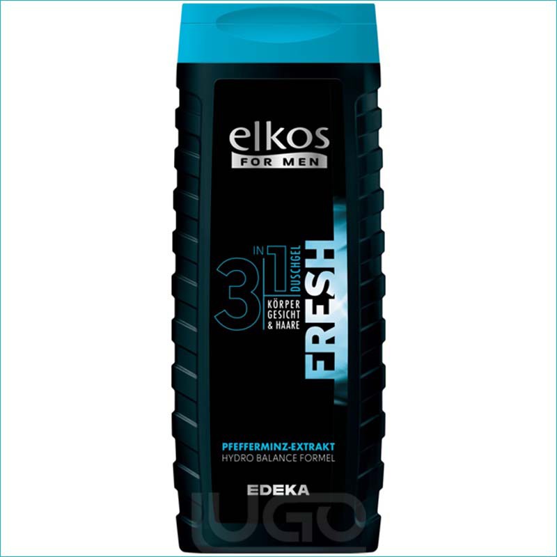 Elkos Men żel pod prysznic 300ml. Fresh