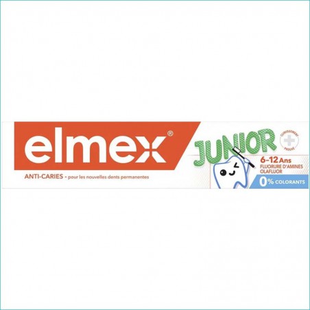 Elmex Junior pasta do zębów 75ml. 6-12lat