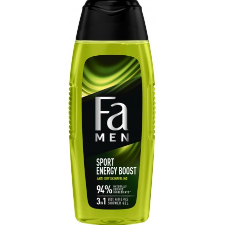 Fa Men żel pod prysznic 250ml. Sport Energy Boost