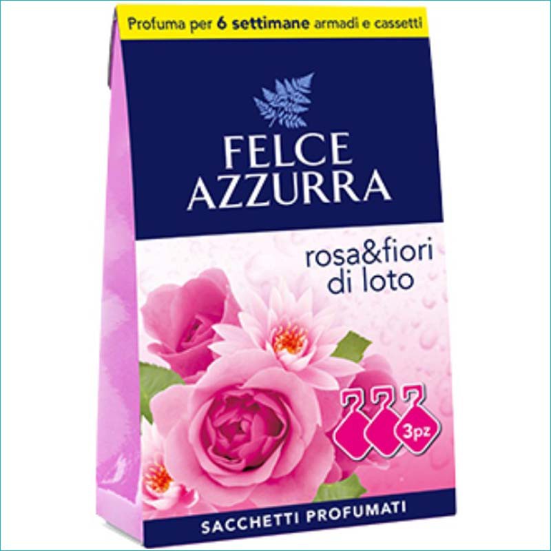 Felce Azurra saszetki zapachowe 3szt. Rosa