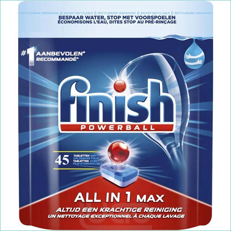 Finish All in 1 tabletki do zmywarki 45szt. Regular