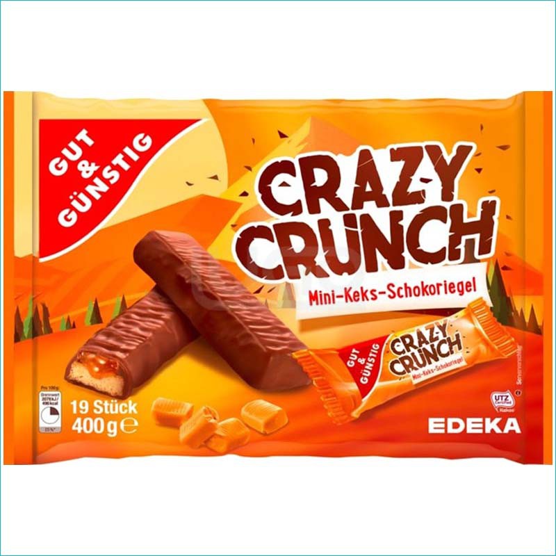 G&G Crunch mini batoniki 400g/18szt. /20/