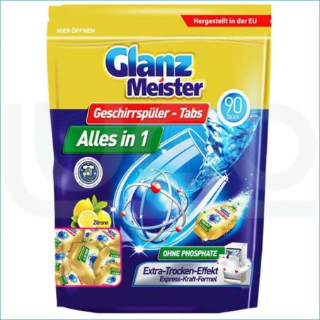 Glanz Meister All in 1 tabletki do zmywarki 90szt. /6/