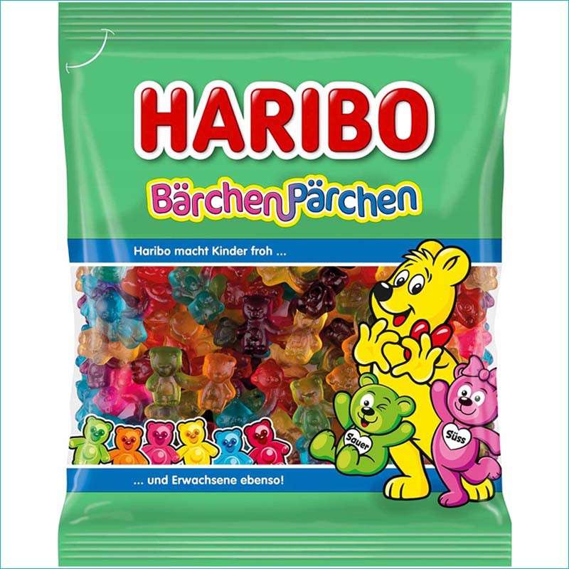 Haribo żelki 160g. Barchen Parchen