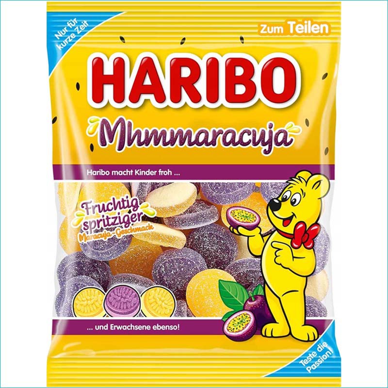 Haribo żelki 160g. Mhmmaracuja /40/