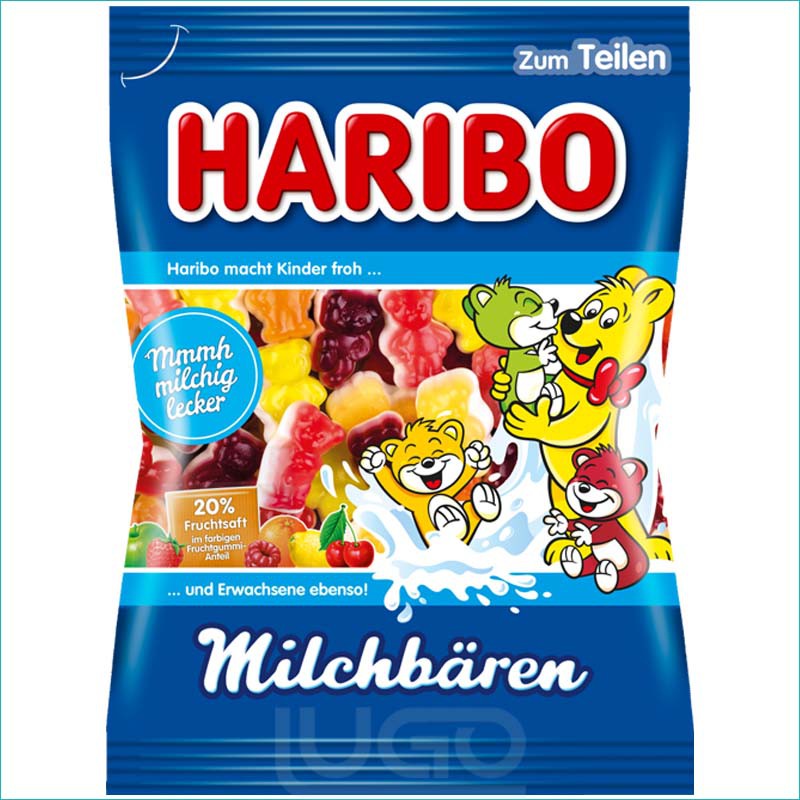 Haribo żelki 160g. Milchbaren /16/