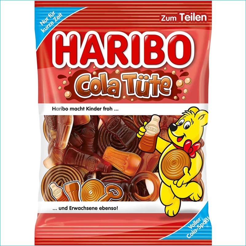 Haribo żelki 175g. Cola Tute