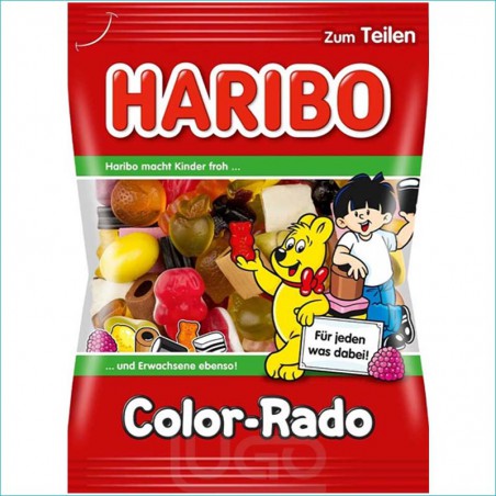 Haribo żelki 175g. Color-Rado