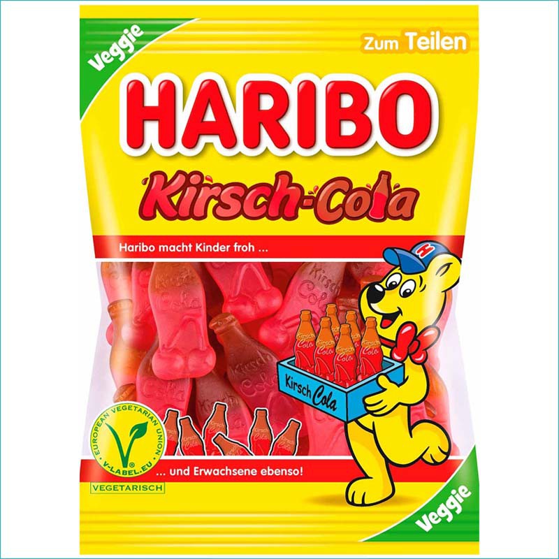 Haribo żelki 175g. Kirsch-Cola