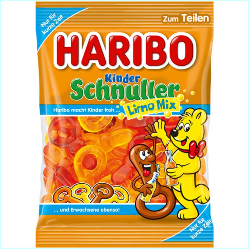 Haribo żelki 175g. Schnuller Limo Mix