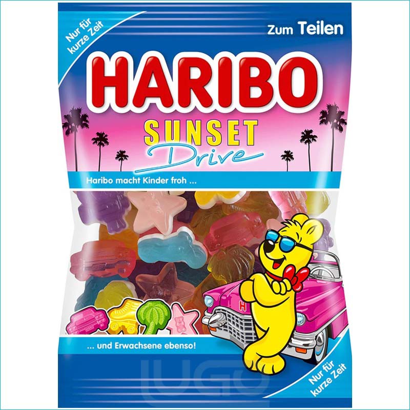 Haribo żelki 175g. Sunset Drive