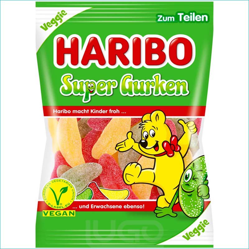 Haribo żelki 175g. Super Gurken /15/